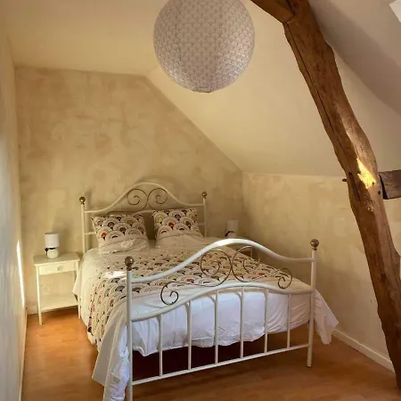 Ferienhaus Maison De Village Avec Jardin, Parc Prive Et Box Fibre, Animaux Bienvenus, A 15 Min Du Mans - Fr-1-410-333