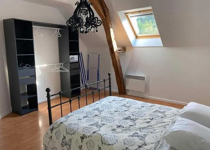 Maison De Village Avec Jardin, Parc Prive Et Box Fibre, Animaux Bienvenus, A 15 Min Du Mans - Fr-1-410-333 Prázdninový dům *